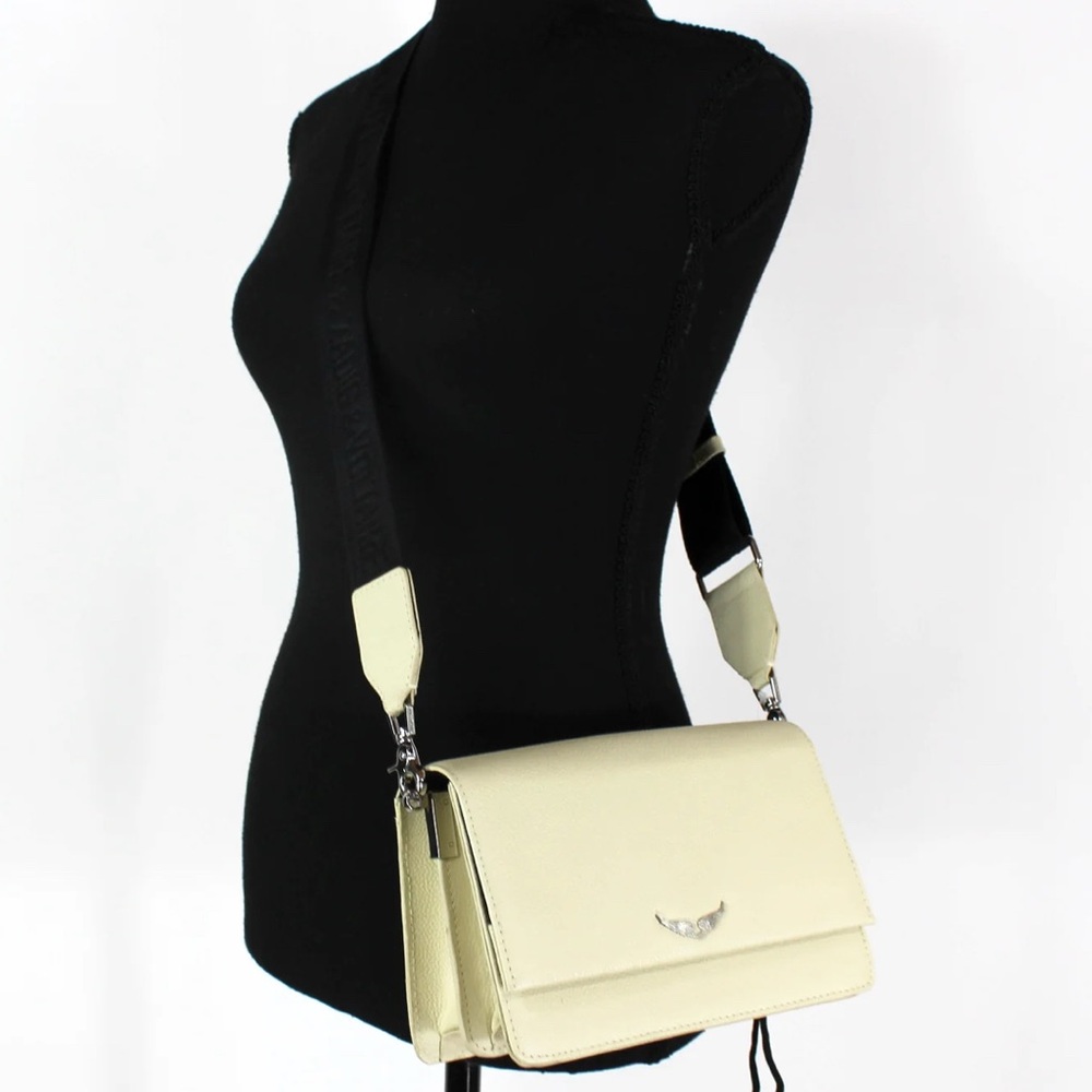 Zadig & Voltaire Lolita Wings Grained Leather - Flash Unique Crossbody Bag